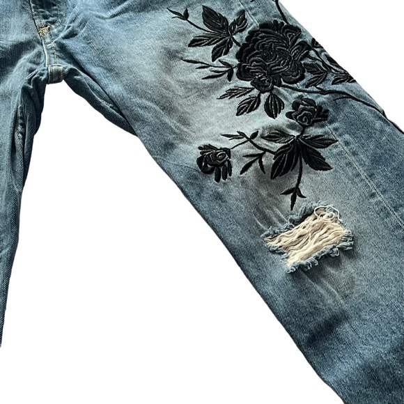 **SOLD** Rag & Bone Marilyn Crop in Ramona Embroidery Size 26 - Picture 6 of 14